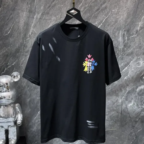 Wholesale Chrome Hearts T-Shirts Short Sleeved For Unisex #1446252 $39.00 USD, Wholesale Quality Replica Chrome Hearts T-Shirts