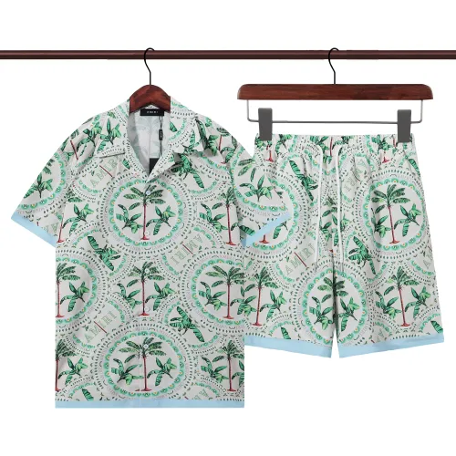 Wholesale Amiri Tracksuits Short Sleeved For Men #1446258 $52.00 USD, Wholesale Quality Replica Amiri Tracksuits