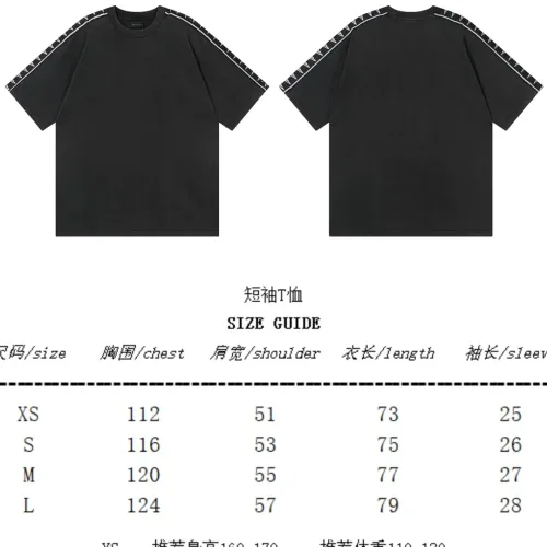 Replica Balenciaga T-Shirts Short Sleeved For Unisex #1446377 $45.00 USD for Wholesale