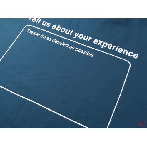 Replica Balenciaga T-Shirts Short Sleeved For Unisex #1446379 $45.00 USD for Wholesale