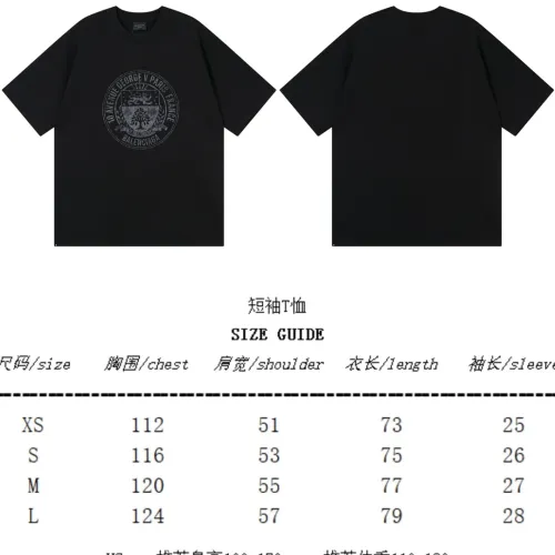 Replica Balenciaga T-Shirts Short Sleeved For Unisex #1446381 $42.00 USD for Wholesale