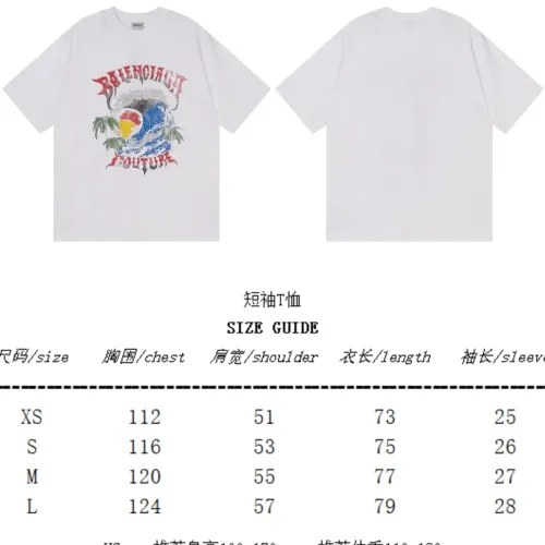 Replica Balenciaga T-Shirts Long Sleeved For Unisex #1446438 $42.00 USD for Wholesale