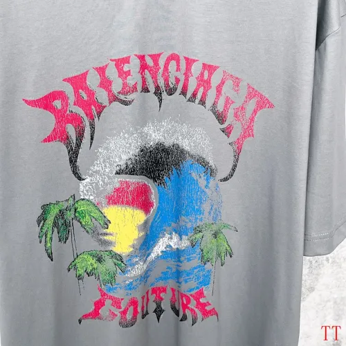 Replica Balenciaga T-Shirts Long Sleeved For Unisex #1446438 $42.00 USD for Wholesale