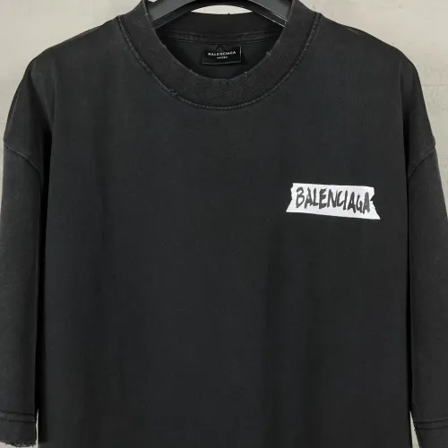 Replica Balenciaga T-Shirts Long Sleeved For Unisex #1446442 $45.00 USD for Wholesale