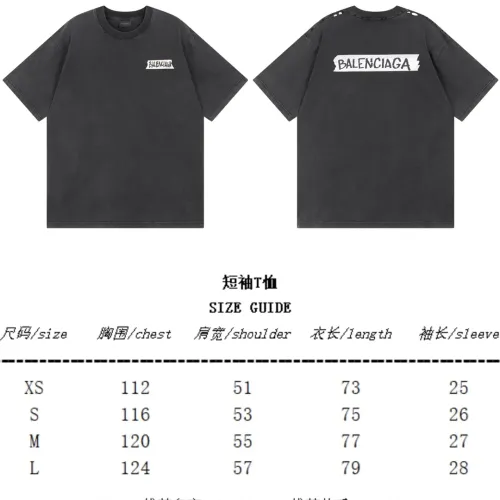 Replica Balenciaga T-Shirts Long Sleeved For Unisex #1446442 $45.00 USD for Wholesale