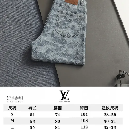 Replica Louis Vuitton LV Jeans For Unisex #1446478 $56.00 USD for Wholesale