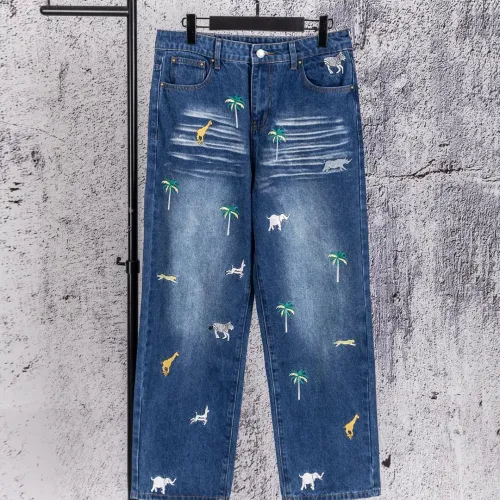 Wholesale Louis Vuitton LV Jeans For Men #1446488 $72.00 USD, Wholesale Quality Replica Louis Vuitton LV Jeans