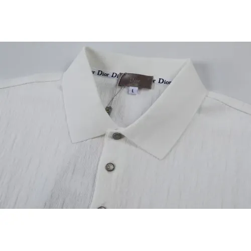 Replica Christian Dior T-Shirts Short Sleeved For Men #1446580 $39.00 USD for Wholesale