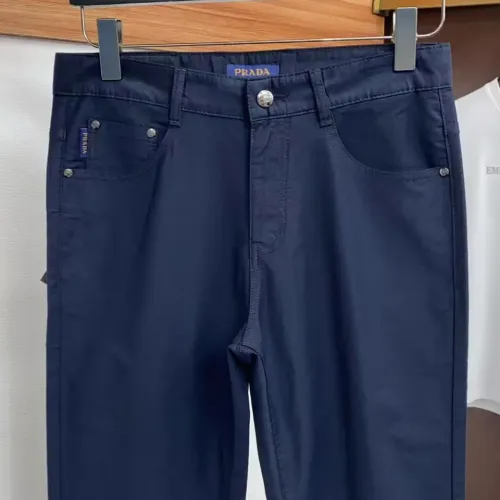 Replica Prada Pants For Men #1446616 $45.00 USD for Wholesale