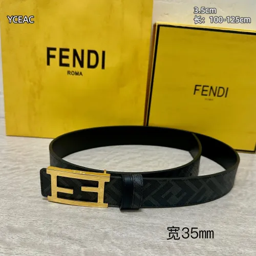 Replica Fendi AAA Quality Belts For Men #1446620 $52.00 USD for Wholesale