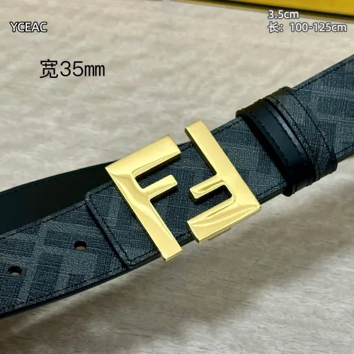 Replica Fendi AAA Quality Belts For Men #1446621 $52.00 USD for Wholesale