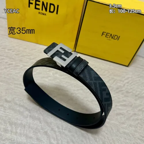 Replica Fendi AAA Quality Belts For Men #1446622 $52.00 USD for Wholesale