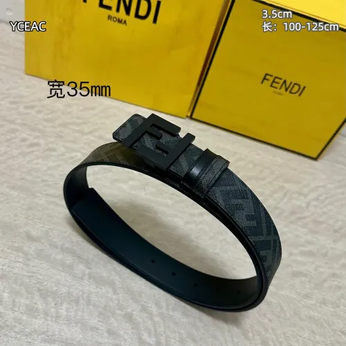 Replica Fendi AAA Quality Belts For Men #1446623 $52.00 USD for Wholesale