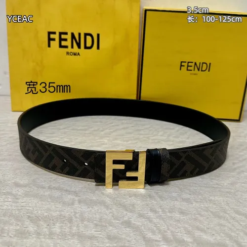 Replica Fendi AAA Quality Belts For Men #1446626 $52.00 USD for Wholesale