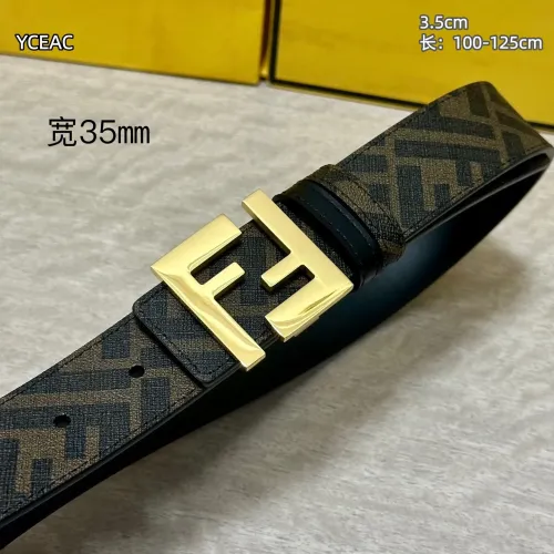 Replica Fendi AAA Quality Belts For Men #1446626 $52.00 USD for Wholesale