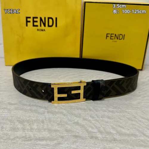 Replica Fendi AAA Quality Belts For Men #1446628 $52.00 USD for Wholesale