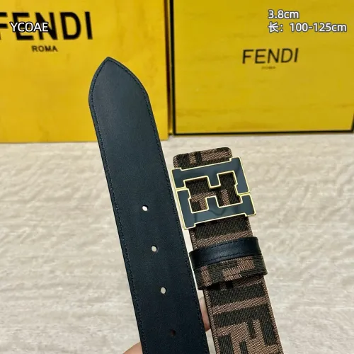 Replica Fendi AAA Quality Belts For Men #1446631 $60.00 USD for Wholesale