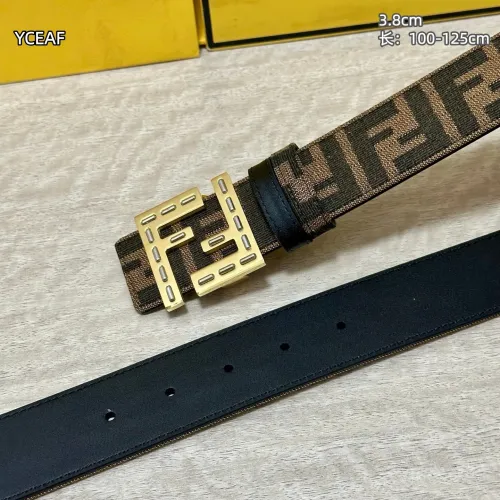 Replica Fendi AAA Quality Belts For Men #1446640 $64.00 USD for Wholesale