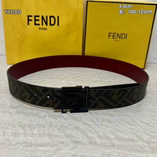 Replica Fendi AAA Quality Belts For Men #1446673 $56.00 USD for Wholesale