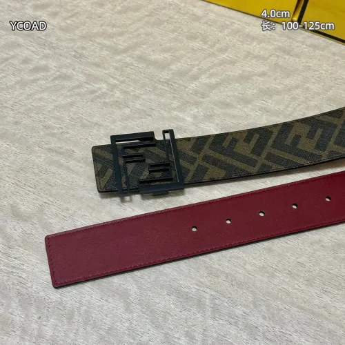 Replica Fendi AAA Quality Belts For Men #1446673 $56.00 USD for Wholesale