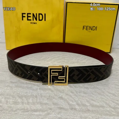 Replica Fendi AAA Quality Belts For Men #1446680 $56.00 USD for Wholesale