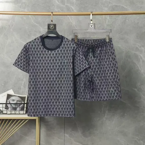 Wholesale Lacoste Tracksuits Short Sleeved For Men #1446683 $48.00 USD, Wholesale Quality Replica Lacoste Tracksuits