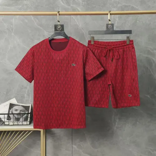 Wholesale Lacoste Tracksuits Short Sleeved For Men #1446684 $48.00 USD, Wholesale Quality Replica Lacoste Tracksuits