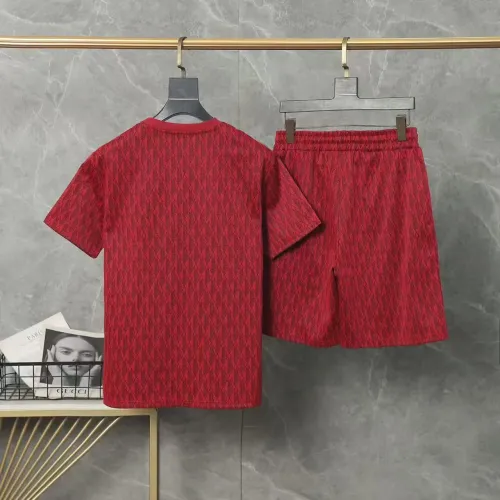 Replica Lacoste Tracksuits Short Sleeved For Men #1446684 $48.00 USD for Wholesale