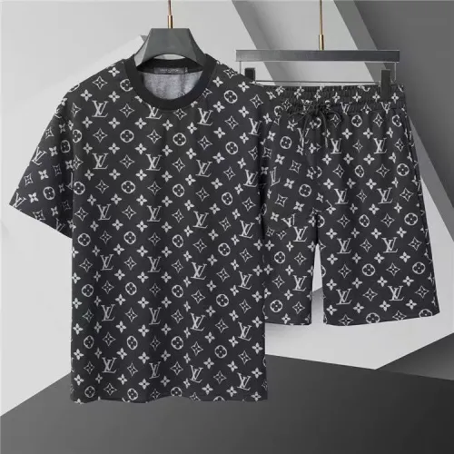 Wholesale Louis Vuitton LV Tracksuits Short Sleeved For Men #1446692 $48.00 USD, Wholesale Quality Replica Louis Vuitton LV Tracksuits
