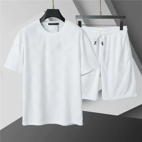 Wholesale Louis Vuitton LV Tracksuits Short Sleeved For Men #1446694 $48.00 USD, Wholesale Quality Replica Louis Vuitton LV Tracksuits