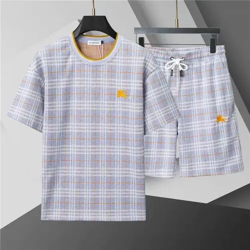 Wholesale Burberry Tracksuits Short Sleeved For Men #1446700 $48.00 USD, Wholesale Quality Replica Burberry Tracksuits