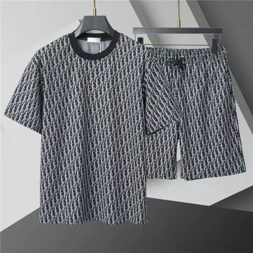 Wholesale Christian Dior Tracksuits Short Sleeved For Men #1446707 $48.00 USD, Wholesale Quality Replica Christian Dior Tracksuits