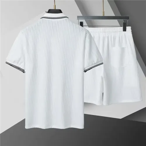 Replica Christian Dior Tracksuits Short Sleeved For Men #1446708 $52.00 USD for Wholesale