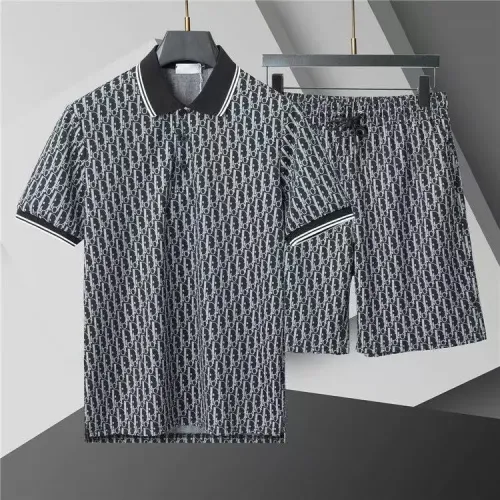 Wholesale Christian Dior Tracksuits Short Sleeved For Men #1446709 $52.00 USD, Wholesale Quality Replica Christian Dior Tracksuits