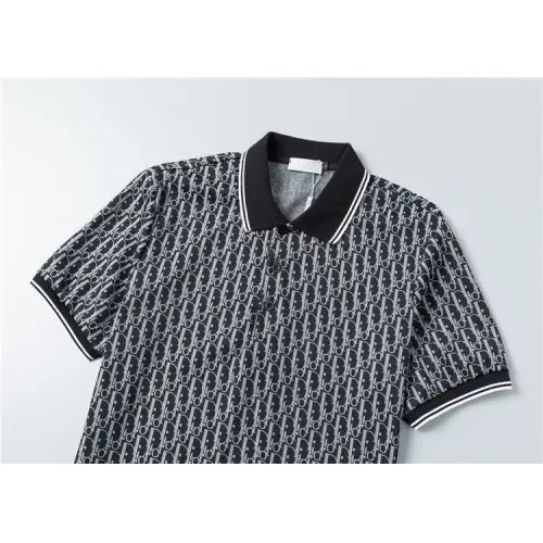 Replica Christian Dior Tracksuits Short Sleeved For Men #1446709 $52.00 USD for Wholesale