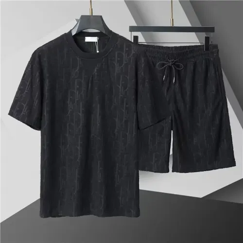Wholesale Christian Dior Tracksuits Short Sleeved For Men #1446711 $48.00 USD, Wholesale Quality Replica Christian Dior Tracksuits