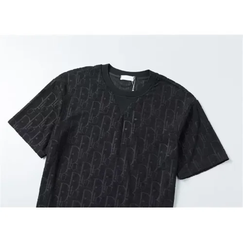 Replica Christian Dior Tracksuits Short Sleeved For Men #1446711 $48.00 USD for Wholesale