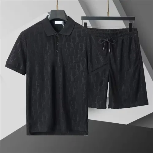 Wholesale Christian Dior Tracksuits Short Sleeved For Men #1446713 $52.00 USD, Wholesale Quality Replica Christian Dior Tracksuits