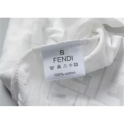 Replica Fendi Tracksuits Short Sleeved For Men #1446715 $48.00 USD for Wholesale
