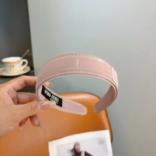 Replica MIU MIU Headband For Women #1446829 $27.00 USD for Wholesale