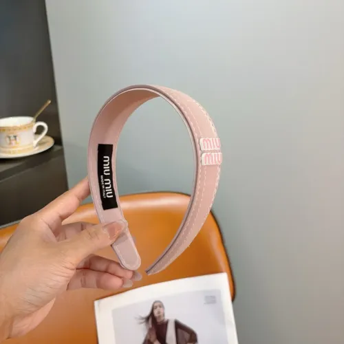 Replica MIU MIU Headband For Women #1446829 $27.00 USD for Wholesale