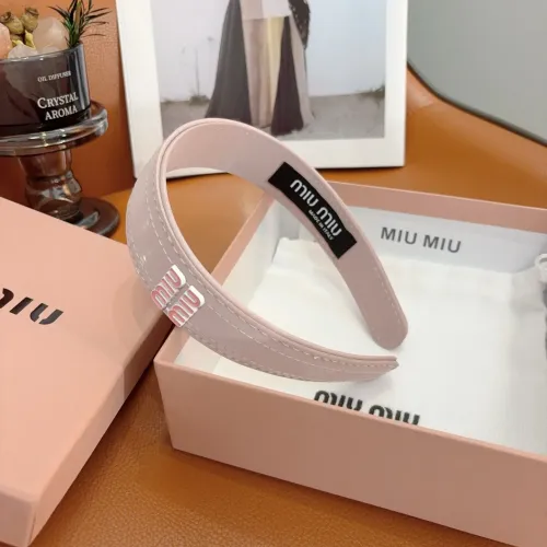 Replica MIU MIU Headband For Women #1446829 $27.00 USD for Wholesale