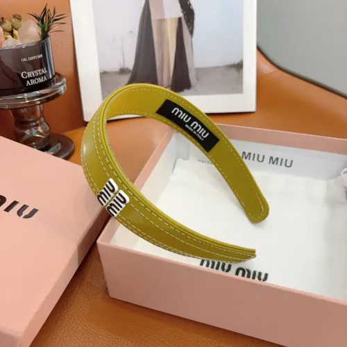 Replica MIU MIU Headband For Women #1446830 $27.00 USD for Wholesale