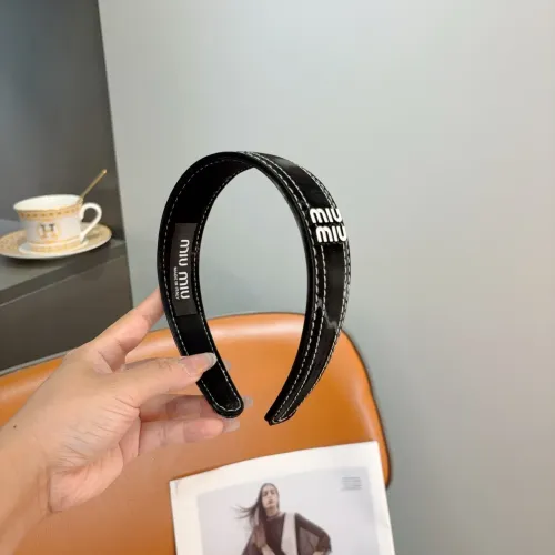 Replica MIU MIU Headband For Women #1446831 $27.00 USD for Wholesale