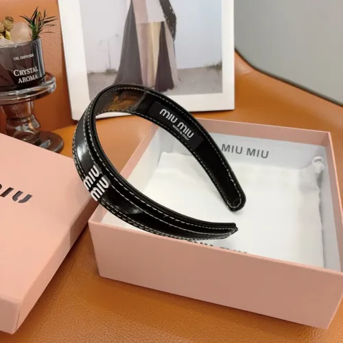 Replica MIU MIU Headband For Women #1446831 $27.00 USD for Wholesale
