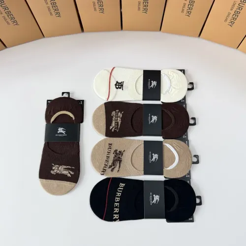Replica Burberry Socks #1446925 $27.00 USD for Wholesale
