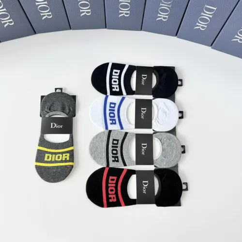 Replica Christian Dior Socks #1446927 $27.00 USD for Wholesale