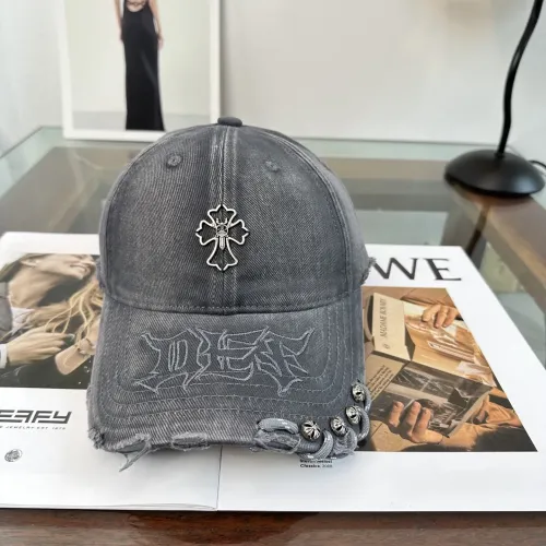 Wholesale Chrome Hearts Caps #1447051 $29.00 USD, Wholesale Quality Replica Chrome Hearts Caps