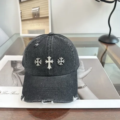 Wholesale Chrome Hearts Caps #1447062 $27.00 USD, Wholesale Quality Replica Chrome Hearts Caps
