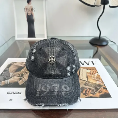Wholesale Chrome Hearts Caps #1447088 $27.00 USD, Wholesale Quality Replica Chrome Hearts Caps